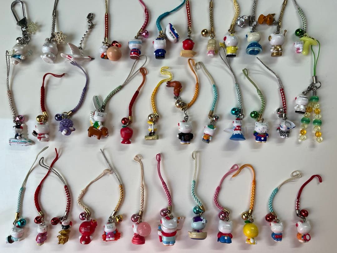 【キティちゃん】根付／キーホルダー♡おまとめ36個セット！