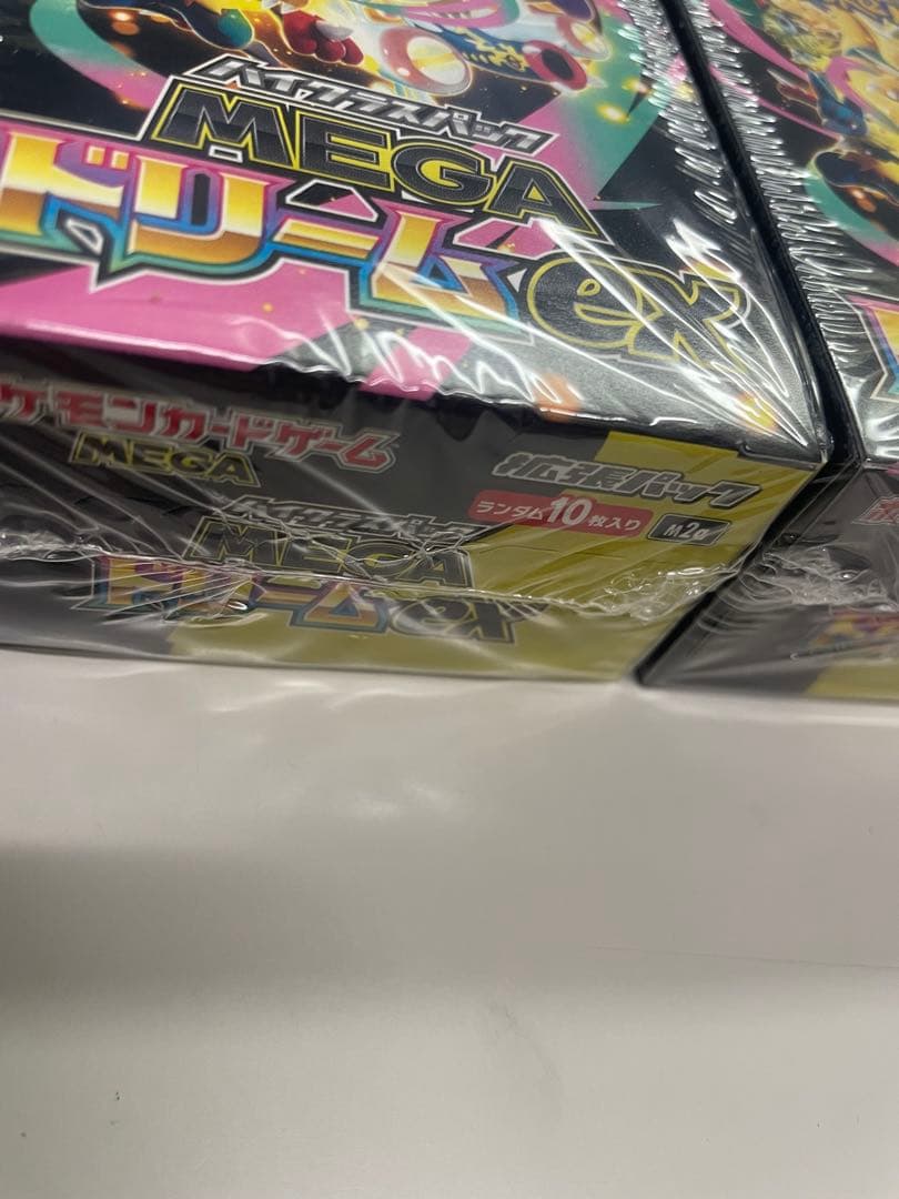 【シュリンク付き】ポケモンカード　メガドリームex 3BOX