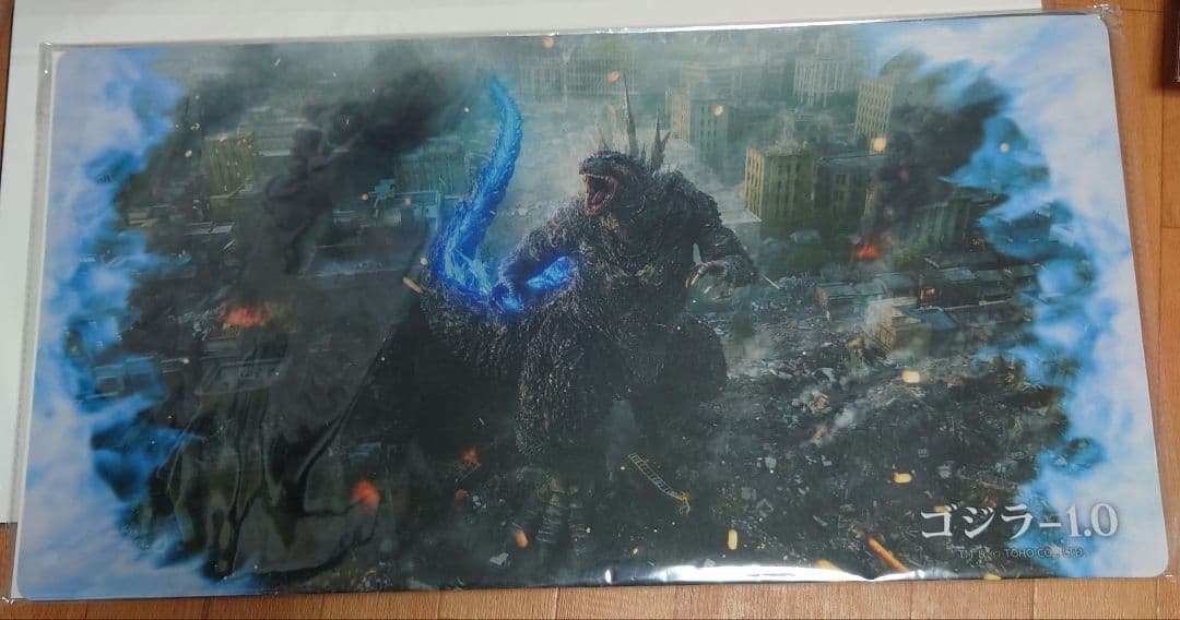 ゴジラ-1.0 トレカアイテムくじ ラバー プレイマット コンプリート