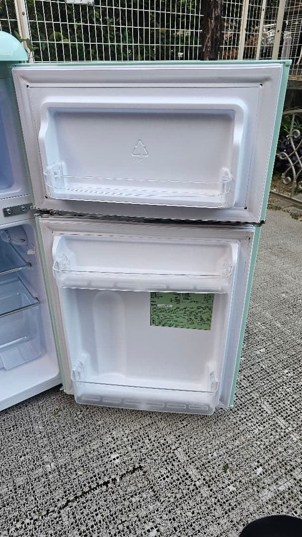 IRIS アイリスオーヤマ　ミントグリーン 冷蔵庫 2022年製