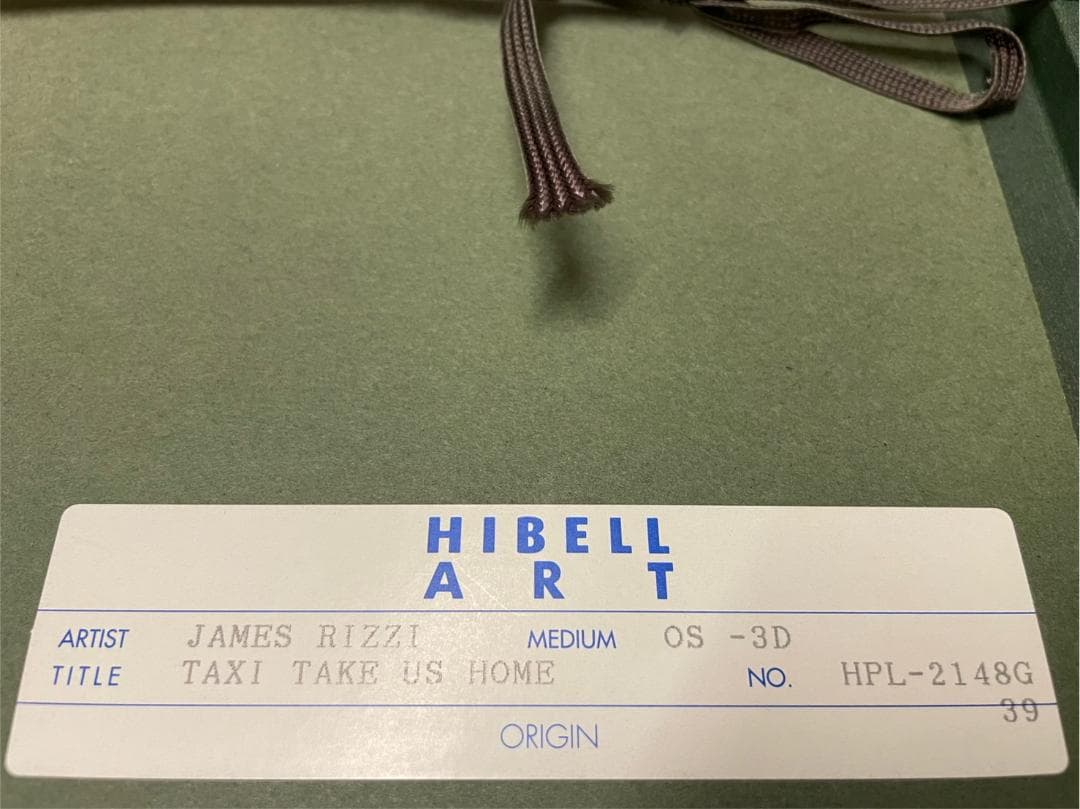 ジェームス・リジィ タクシー 『TAXI TAKE US 』