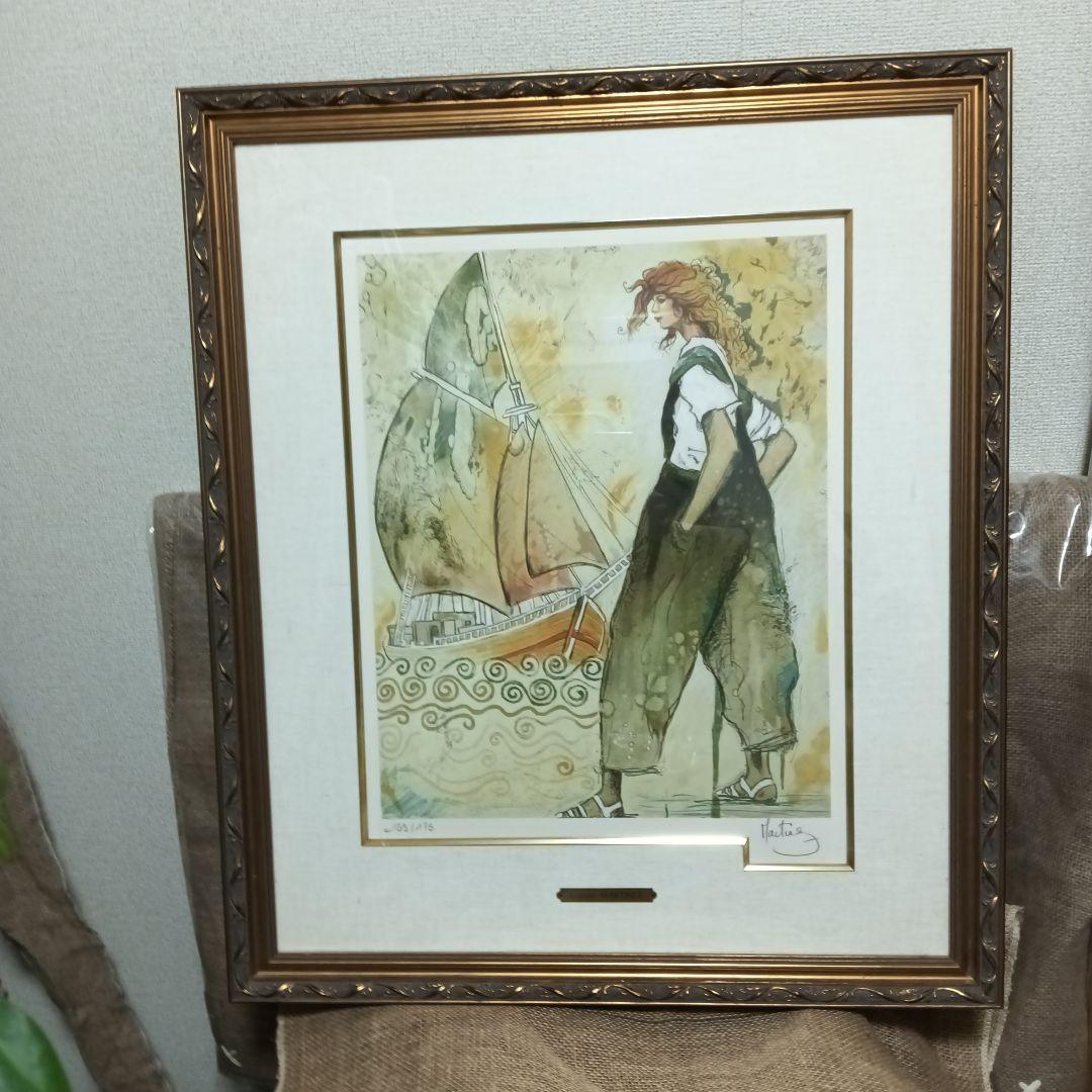 ロッポ・マルチネス　サンマロドリーム　　リトグラフ　159/175