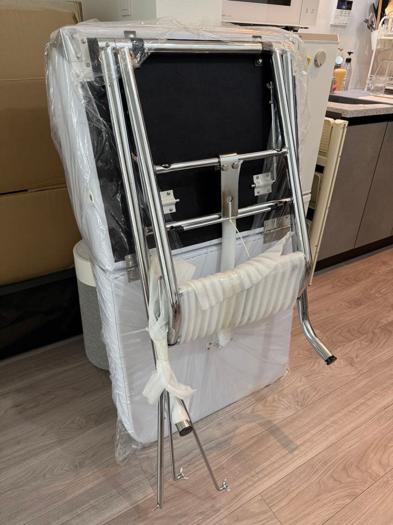 低反発フェイシャルベッド ホワイト T-213T #エステベッド #エステ