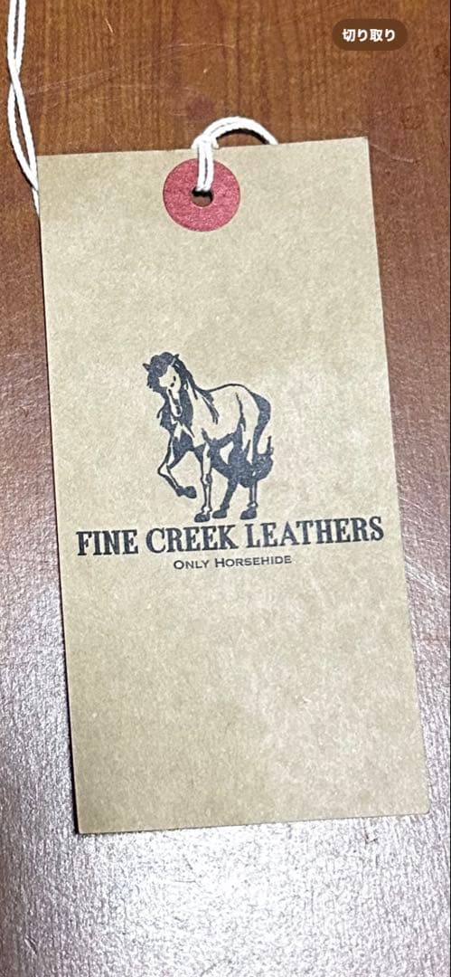 FINE CREEK LEATHERS BAD サイズ40
