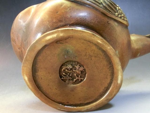 水差し■鳥「大清御製」水注 水滴 古民具 お茶道具 古美術 時代物 骨董品■