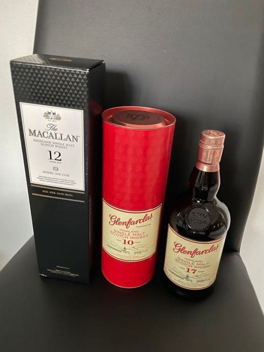 ☆値下げ☆ザ・マッカランシェリーオーク12年、グレンファークラス17年・10年