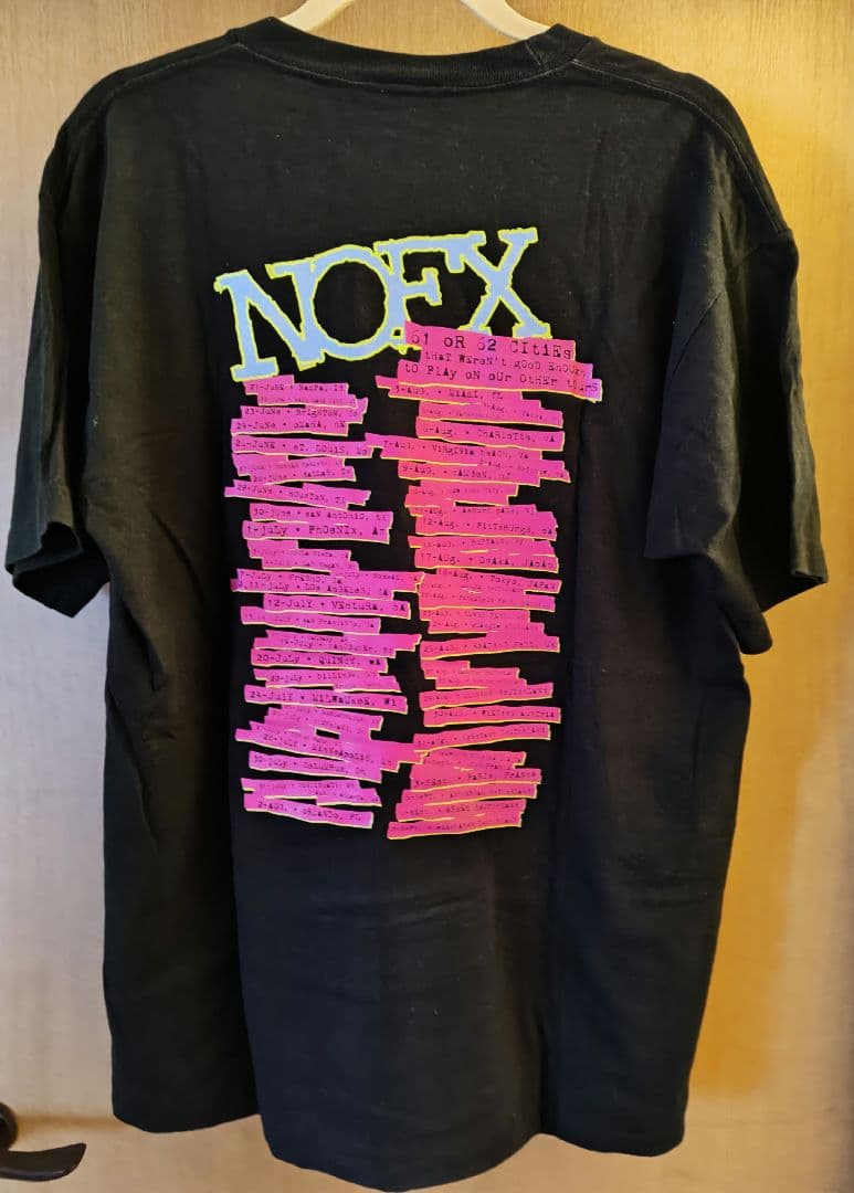 NOFX vintage ツアー Tシャツ FAT WRECK ノーエフ