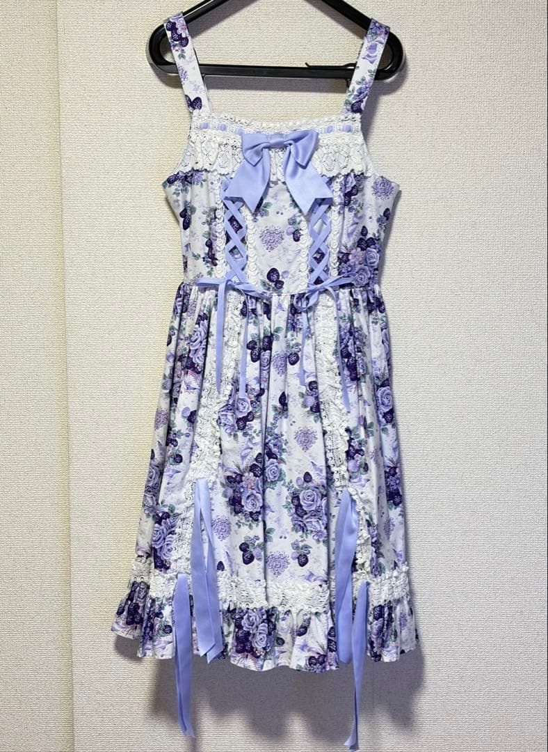 BABY シュガーブーケJSK Ⅳ型　ラベンダー　カチューシャ付き