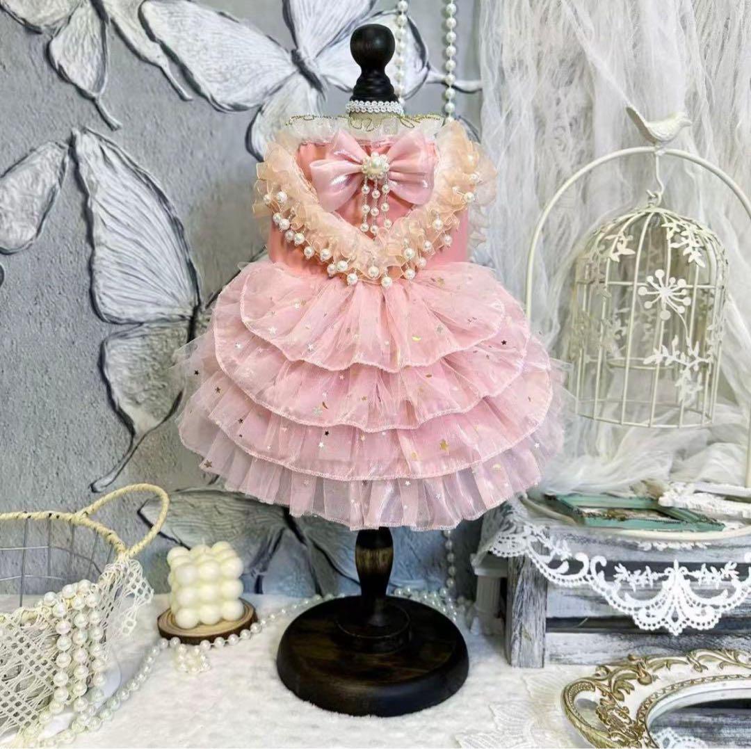 ♡マロンラブ♡様犬服　猫服　ハンドメイド　ワンピース　わんちゃん