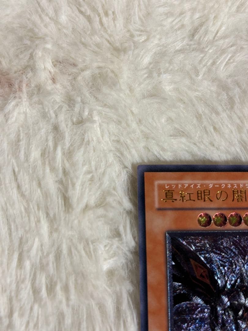 遊戯王　真紅眼の闇竜　レリーフ　極美品