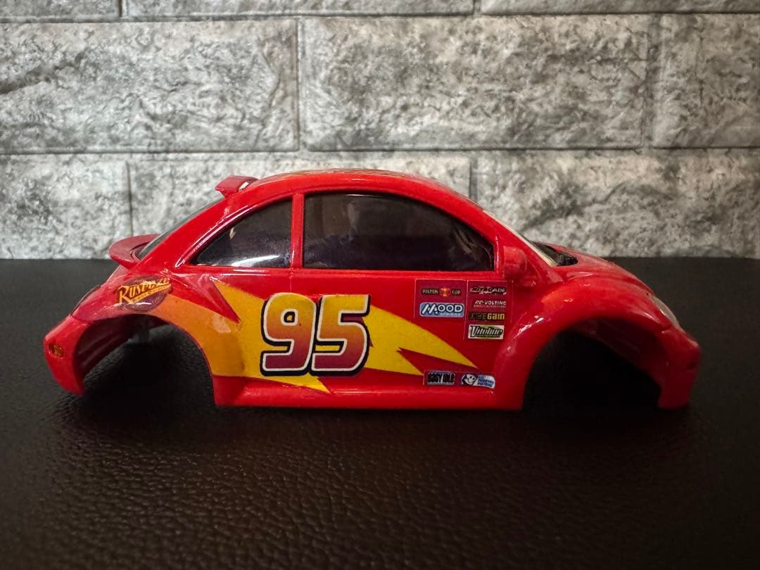 ミニッツ　ライトニング・マックィーン風　ボディ　2台セット　 自作品