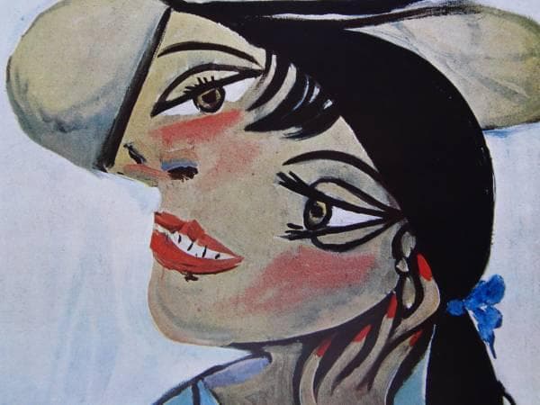 パブロ・ピカソ、ドラ・マール、希少限定画集画、状態良好