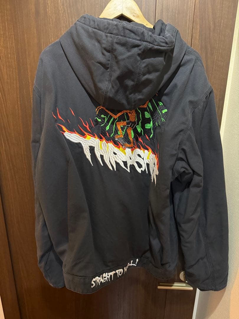 J*Z様 Supreme x Thrasher Hooded Work Jack