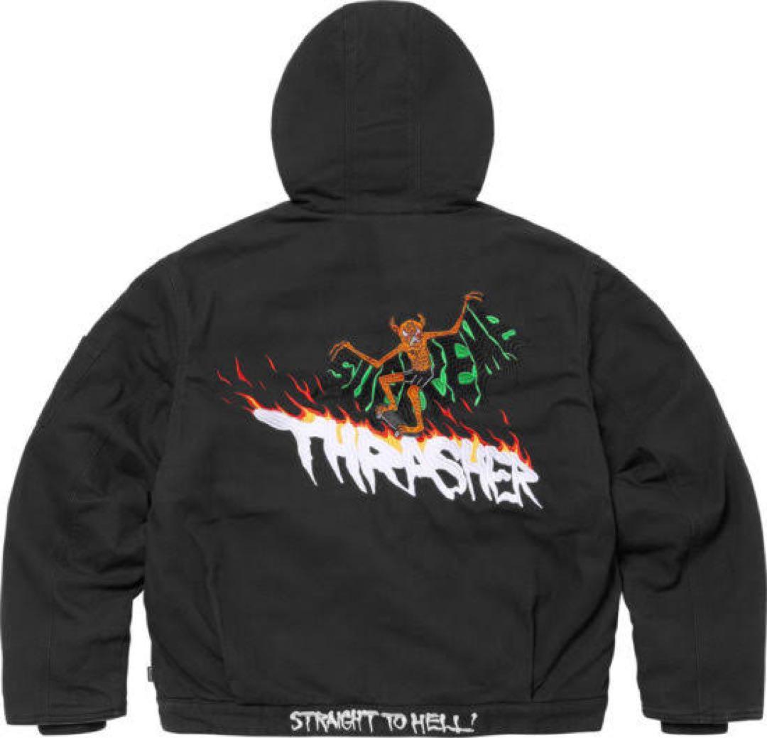 J*Z様 Supreme x Thrasher Hooded Work Jack