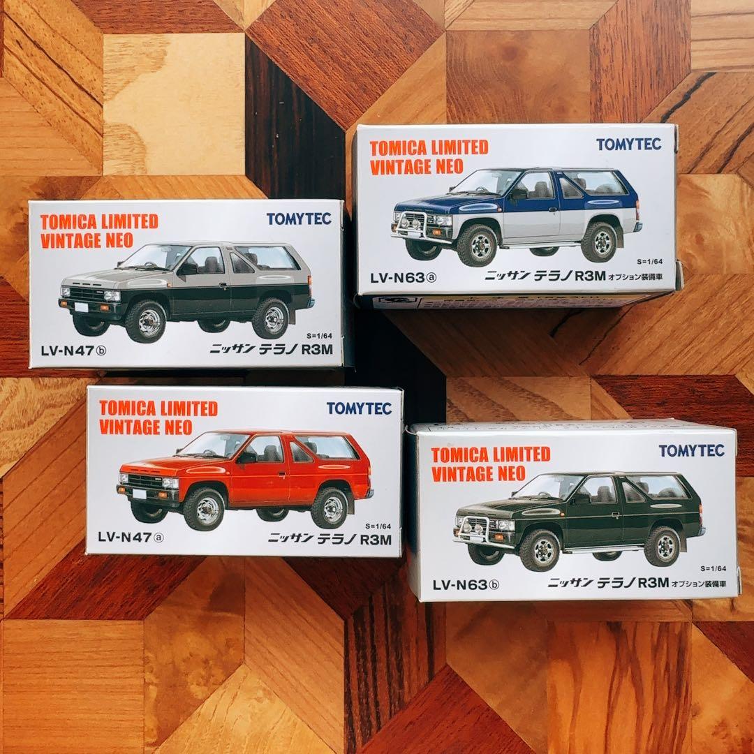 新品トミカリミテッドビンテージネオ ニッサン テラノ　R3M まとめ売り