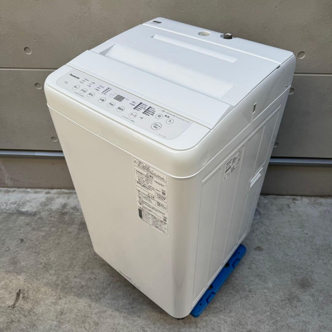 109⭐️2024年製★ほぼ新品★パナソニック　洗濯機　7KG 一人暮らし
