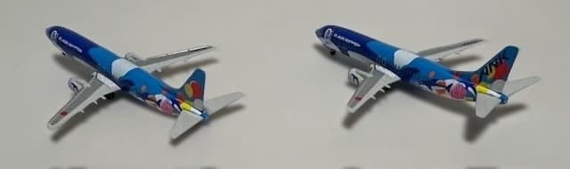 ANK B737-400 JA391 /JA392 ドルフィン 2機セット