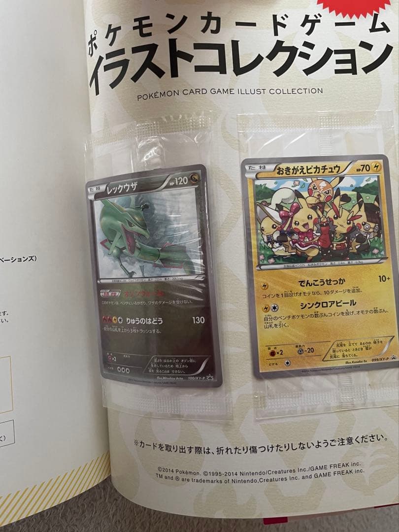 おきがえピカチュウ　レックウザ　 イラストコレクション