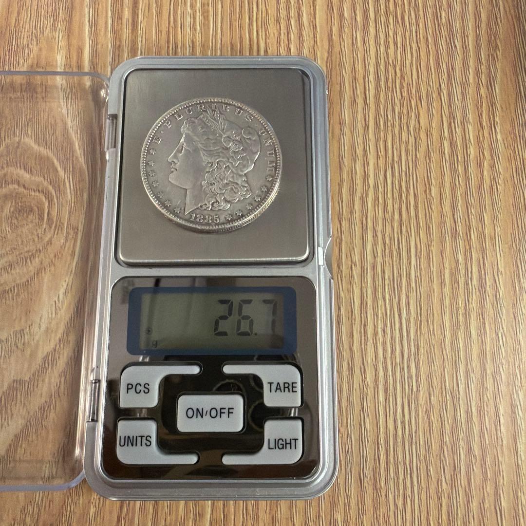 1885 Silver Morgan Dollar $1 モルガンダラー