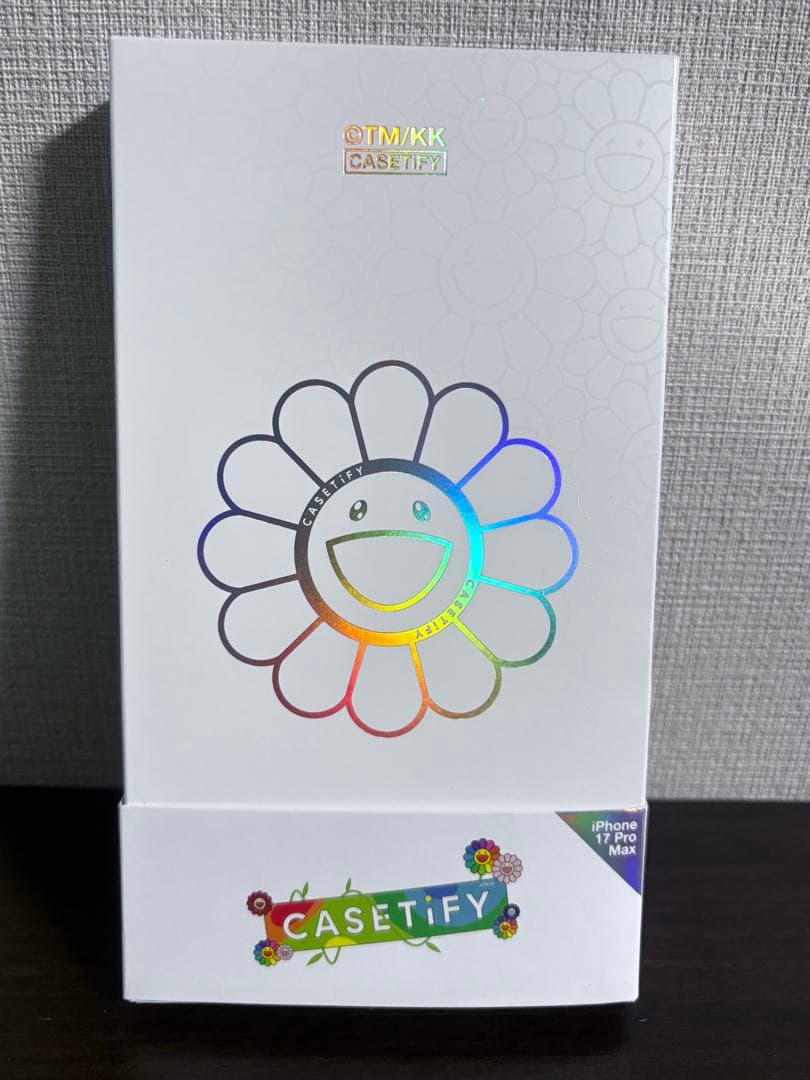 CASETiFY 村上隆コラボフラワー青 iPhone17PROMAXケース