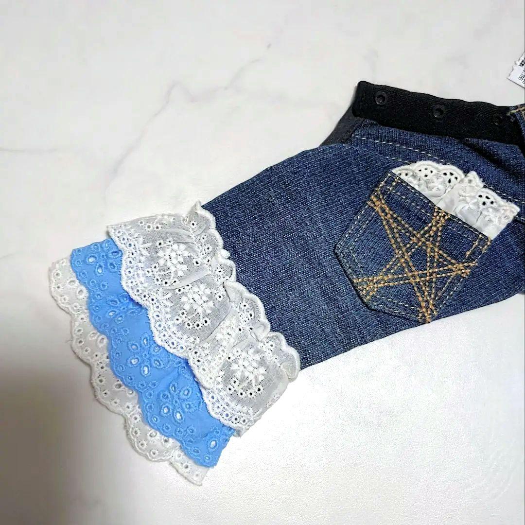 新品タグ付き　レース☆デニムPT 　asknowasdewan　アズノウアズデワ