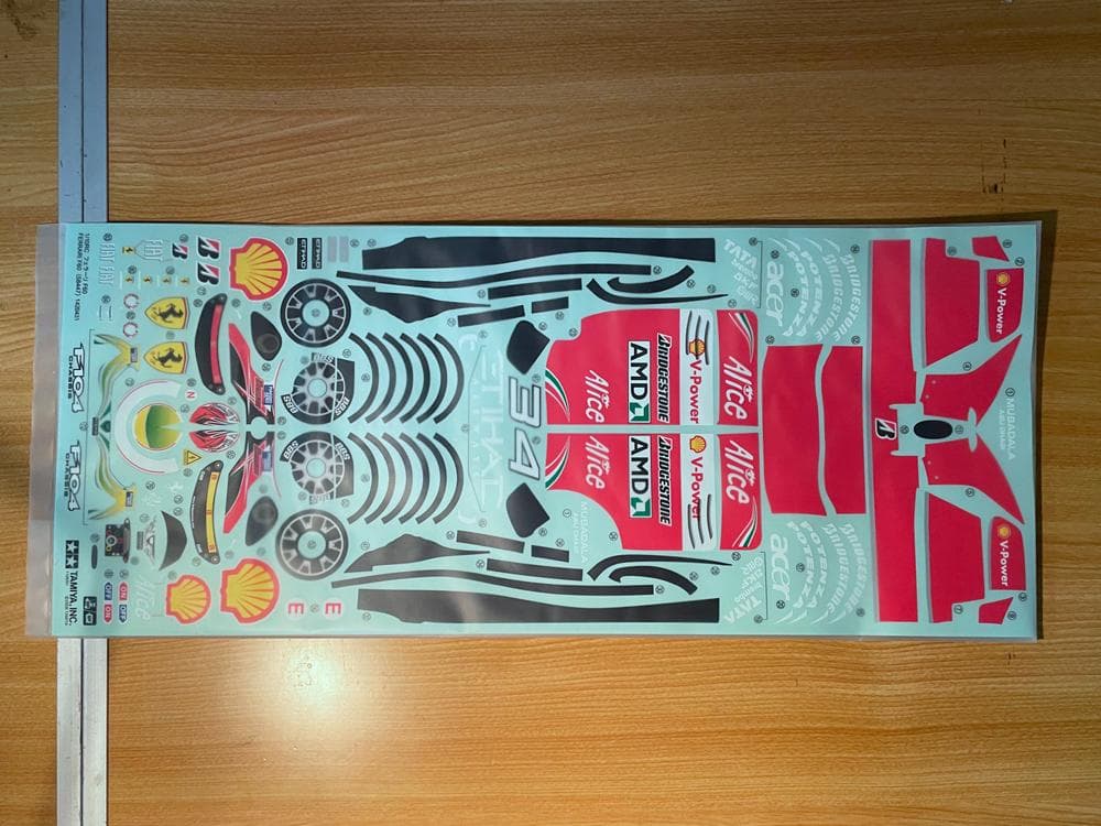 タミヤ F60 フェラーリ F1 スペア ボディ キット