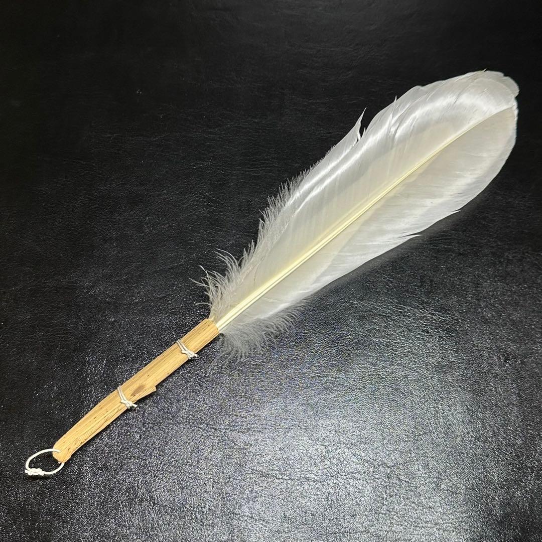 c*o様 ★茶道具！三ツ羽 白鳥緒羽！『山本 竹裕斎』作！共箱/紙箱付！★