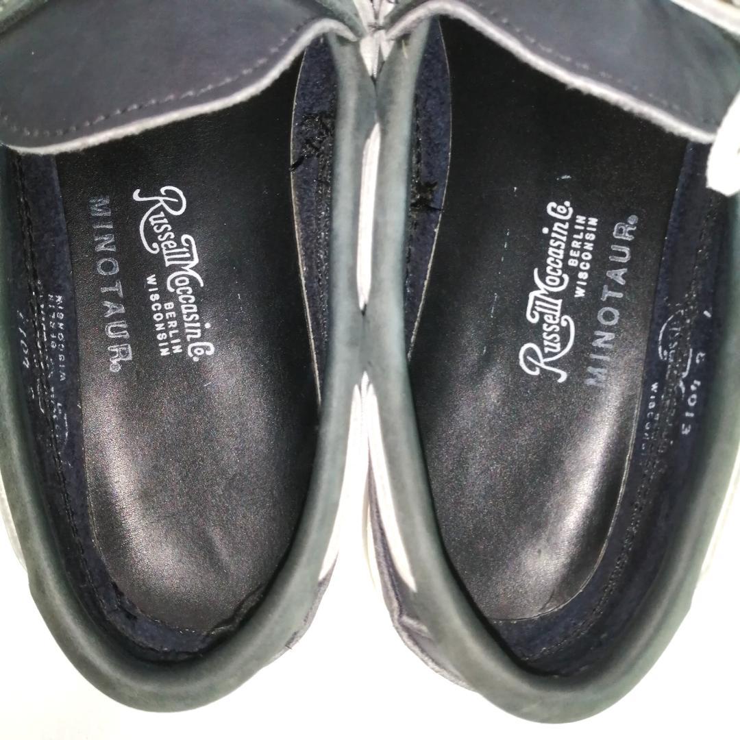 russell moccasin minotaurデッキシューズ　モカシン