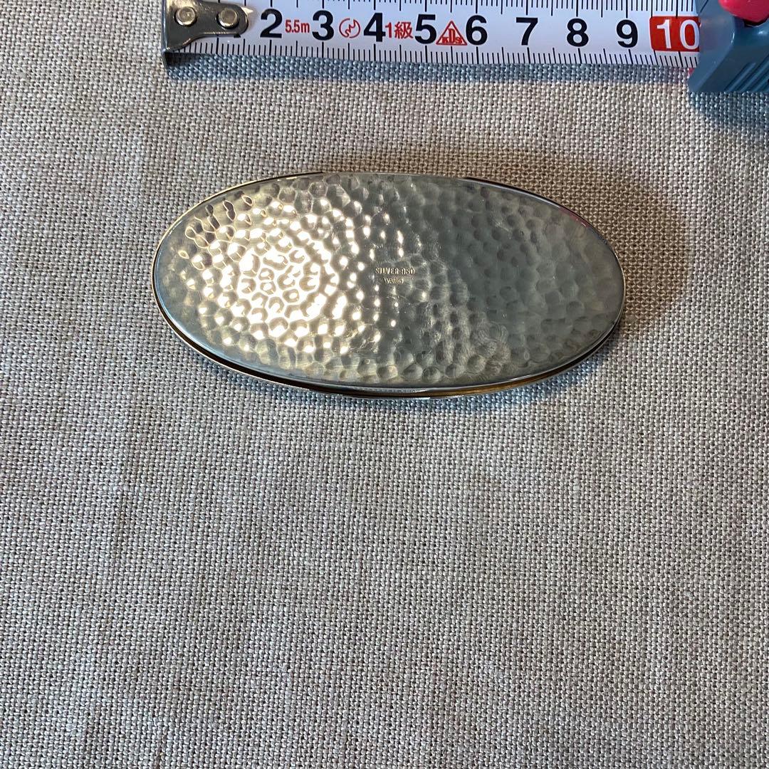 銀座　和光　純銀製　楊枝入れ　ピルケース