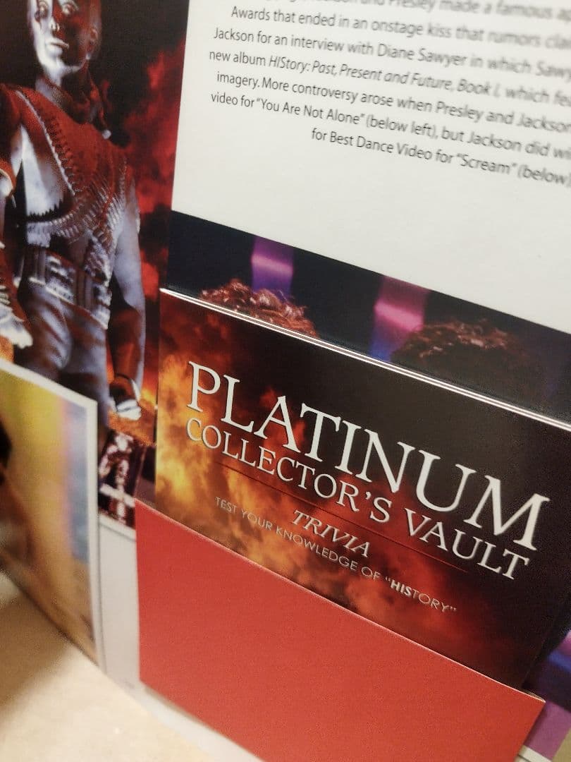 マイケル・ジャクソン プラチナエディション コレクターズボールト未使用品