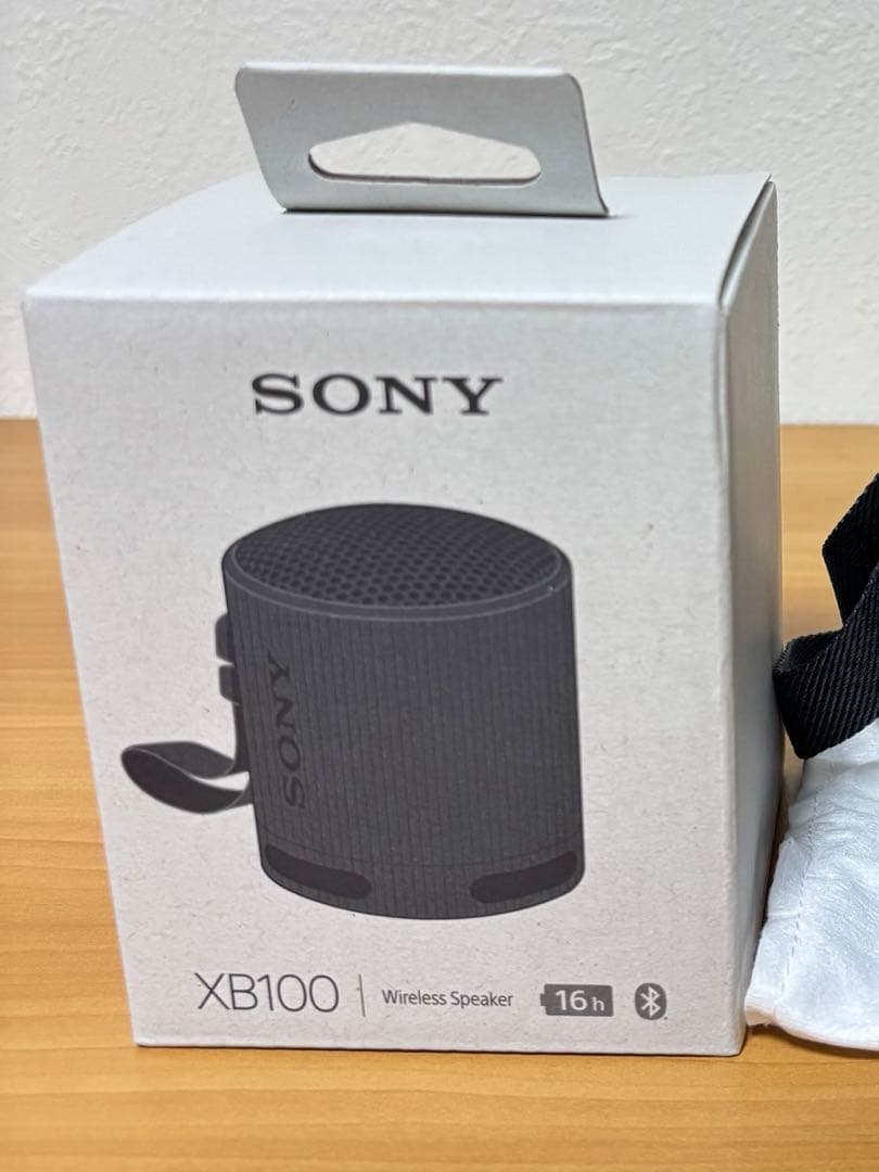 【新品 未使用】SONY SRS-XB100 ワイヤレススピーカー ブラック