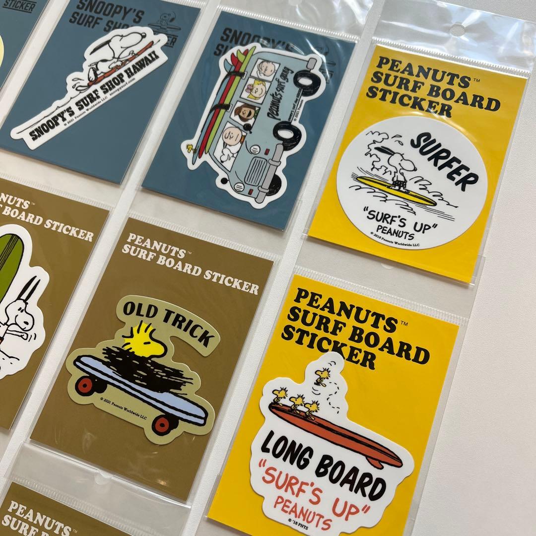 スヌーピー SNOOPY サーフショップ SURF ステッカー シール