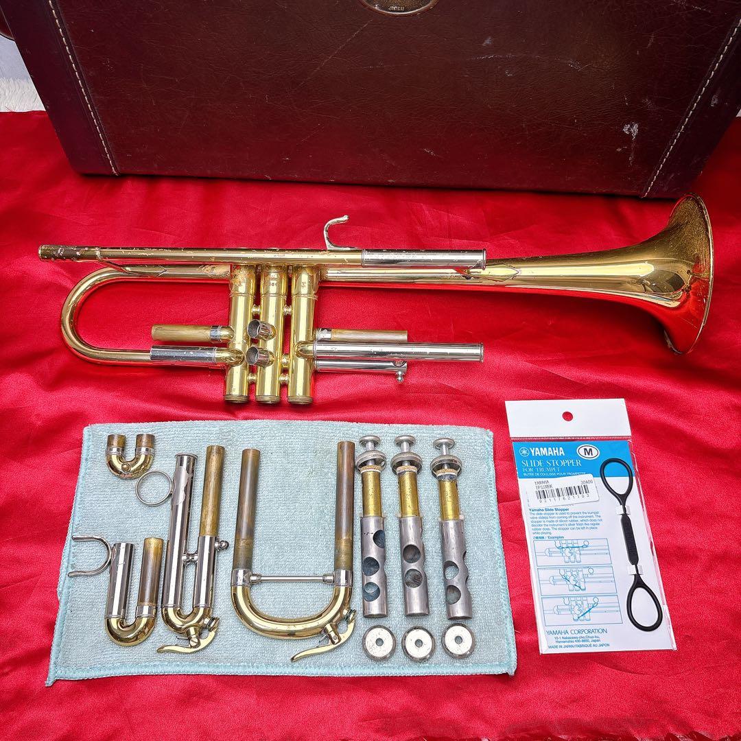 YAMAHAヤマハ Custom YTR-800G トランペット マウスピース付