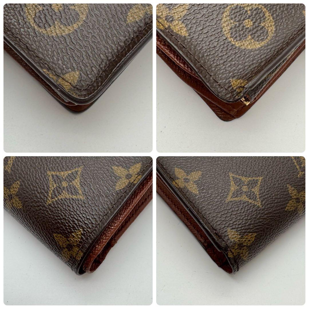 美品✨️ルイヴィトン　モノグラム　ヴィエノワ　コンパクト　二つ折り財布　折り財布