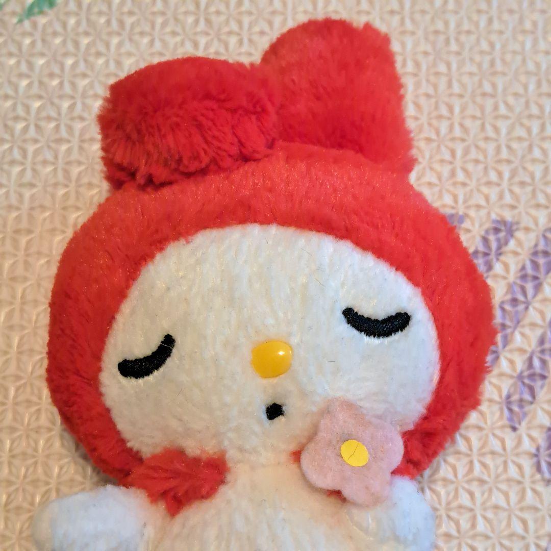 マイメロディ ねんね　ぬいぐるみ 寝顔　すやすや　花持ち サンリオ　レア