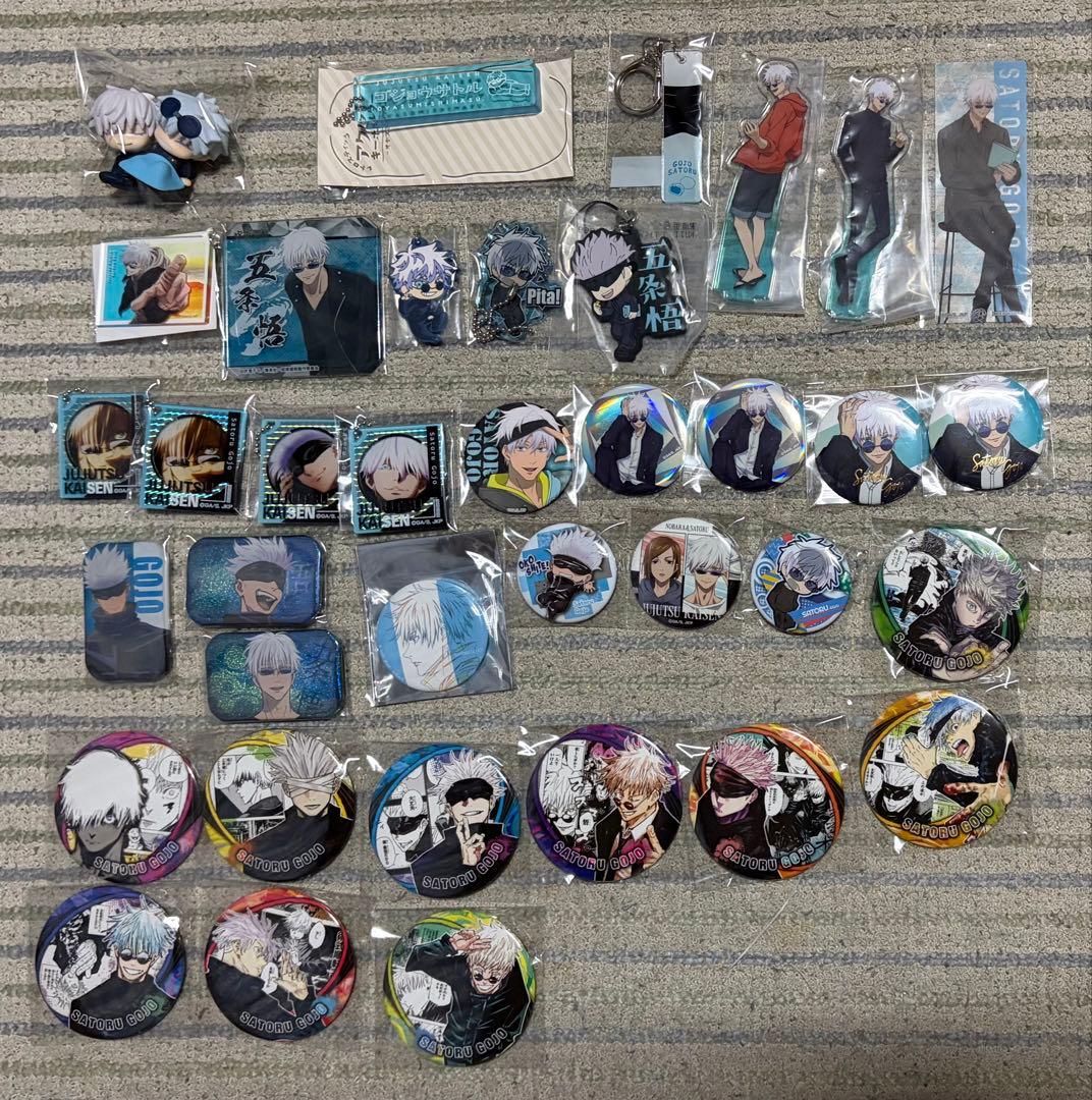 呪術廻戦 五条悟 まとめ売り フィギュア アクリルスタンド セット