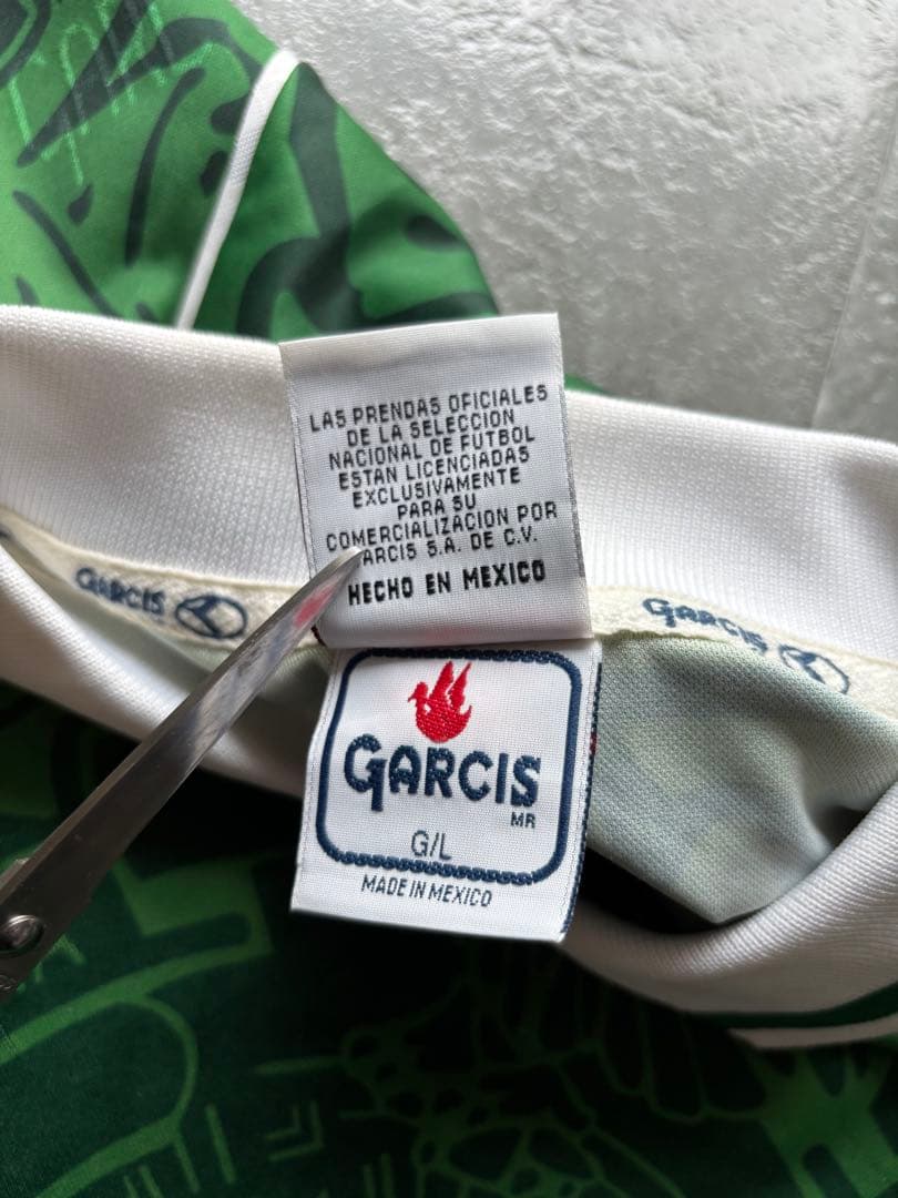 レア　1999年　メキシコ代表　ホームユニフォーム　襟付き　ヴィンテージ
