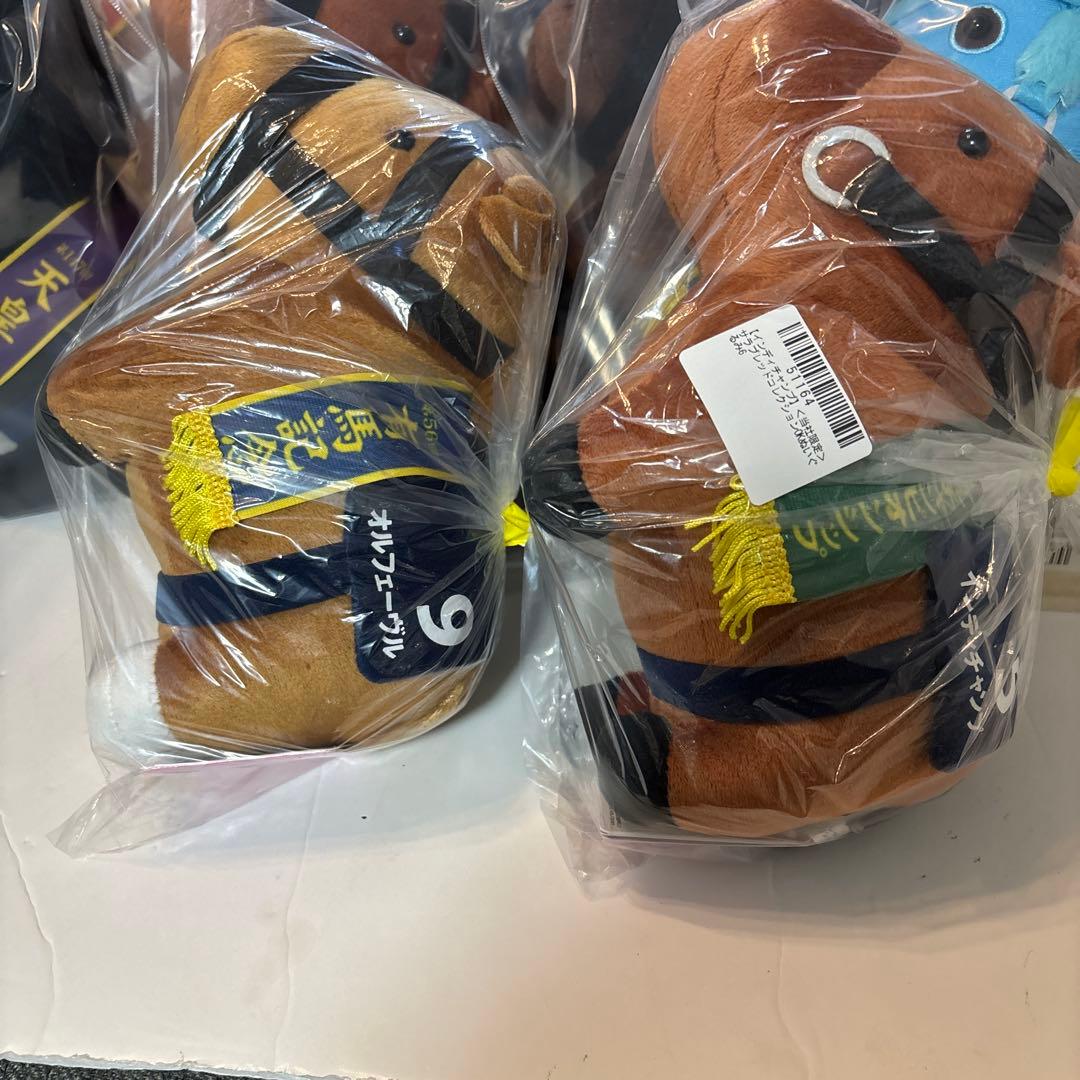 貴重‼️サラブレッドコレクションOKぬいぐるみ 人気の6新作7の￼コンプ10種