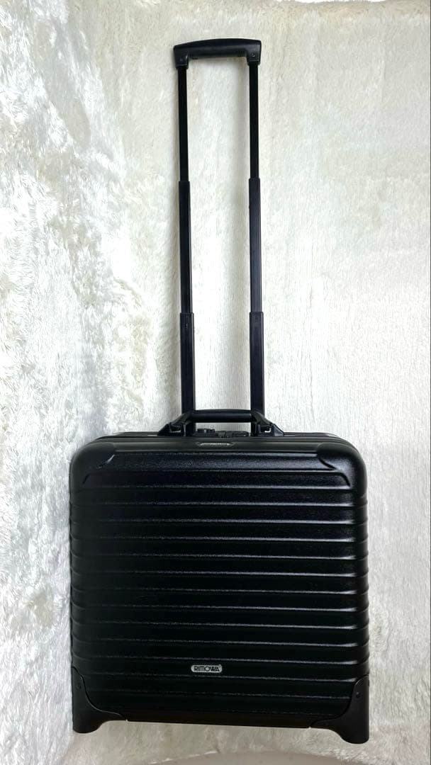 【値下げ】⭐️RIMOWA サルサ ビジネストローリー 2輪 マットブラック