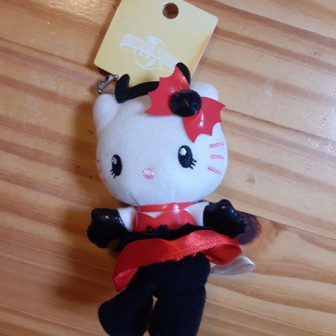 サンリオ ユニバ キティ ハロウィン コスプレ USJ ぬいぐるみキーホルダー