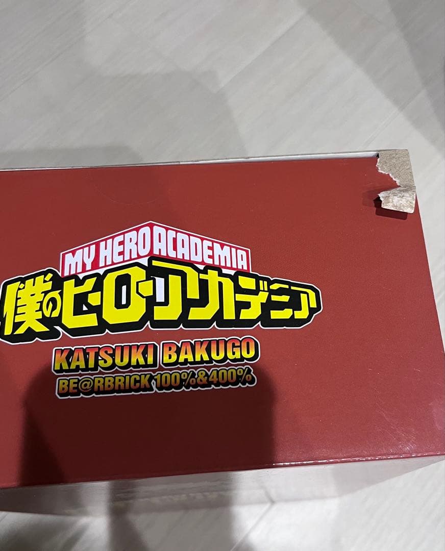 僕のヒーローアカデミア　BE@RBRICK ベアブリック　メディコムトイ　新品