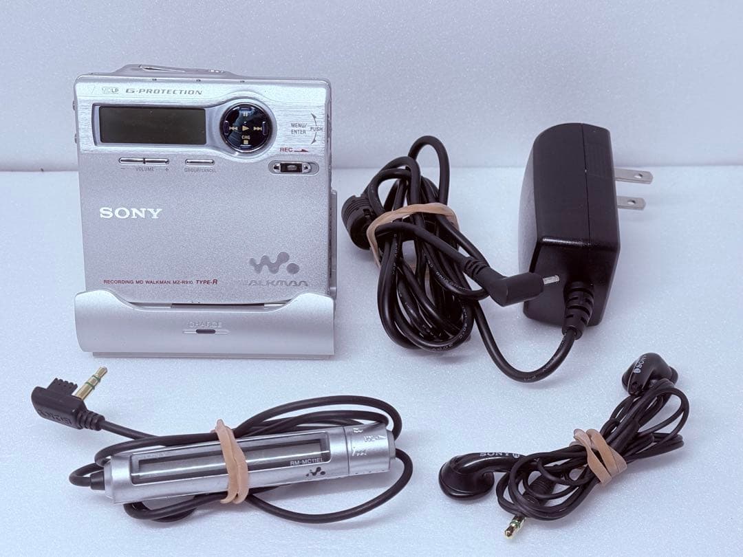 SONY MZ-R910 TYPE-R 動作確認済 ポータブルMDプレーヤー