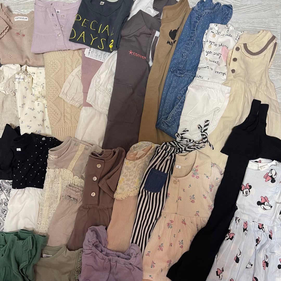 【大量】子供服 女の子 ベビー キッズ まとめ売り 123点