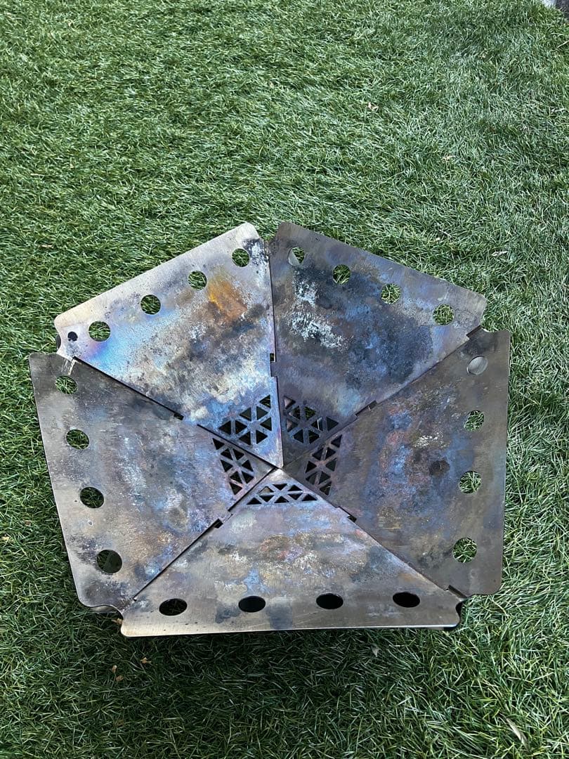 アシモクラフツ　焚火台　アシサークルMOLDS 真鍮レア