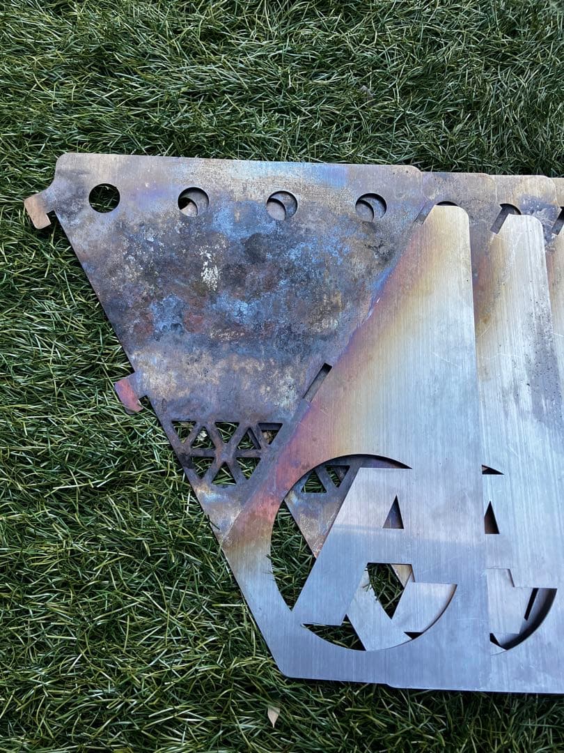 アシモクラフツ　焚火台　アシサークルMOLDS 真鍮レア