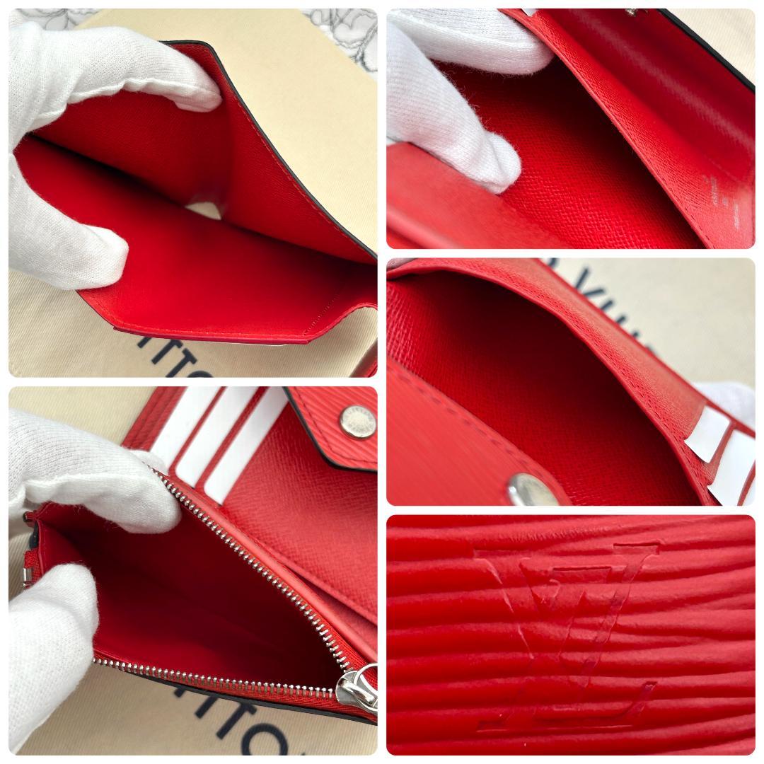 ★極美品★　ルイヴィトン　 エピ　ポルトフォイユ　ヴィクトリーヌ　折財布