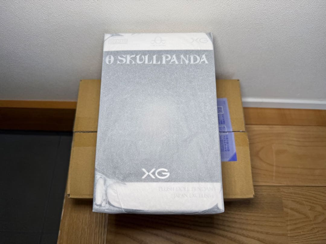 【新品完全未開封】POPMART XG スカルパンダ日本限定ぬいぐるみ