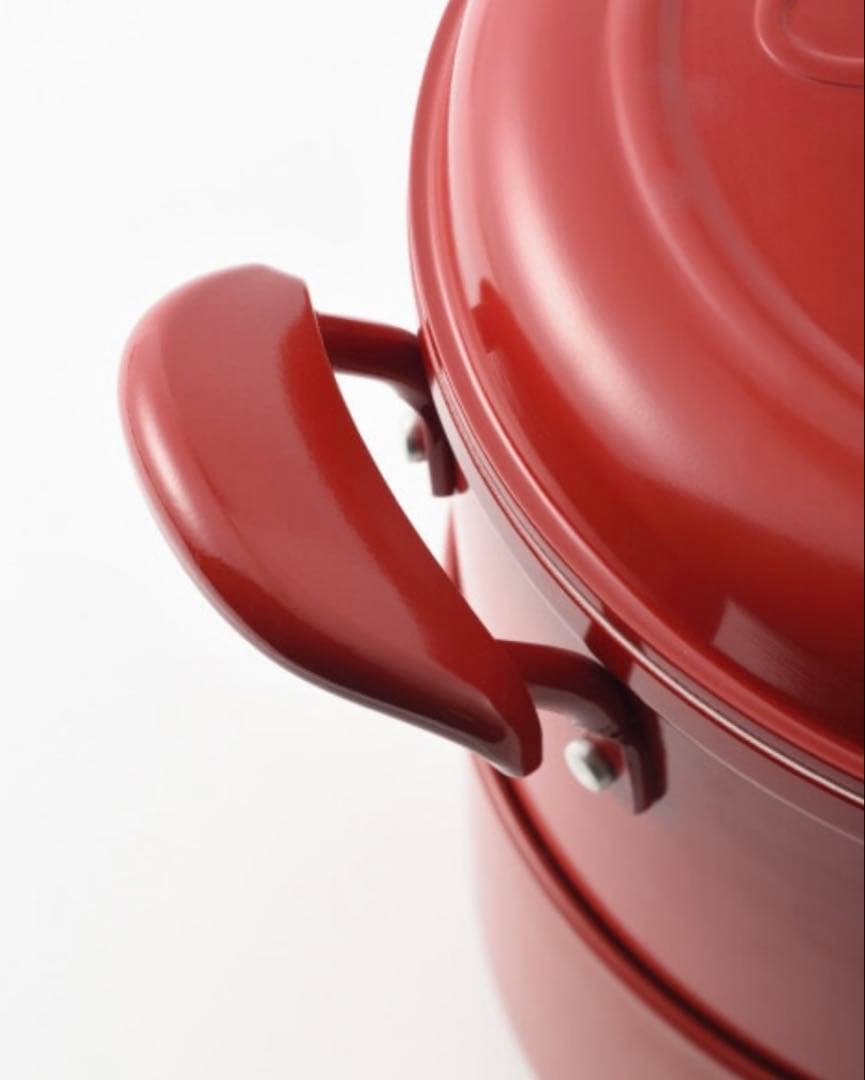 【新品未使用】BRUNO　マルチグリルポット　レッド