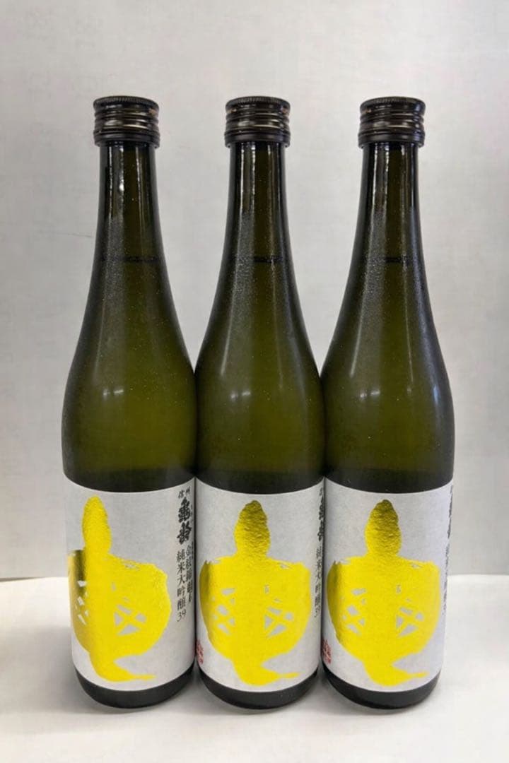 信州亀齢　金紋錦　純米大吟醸39 720ml 3本セット