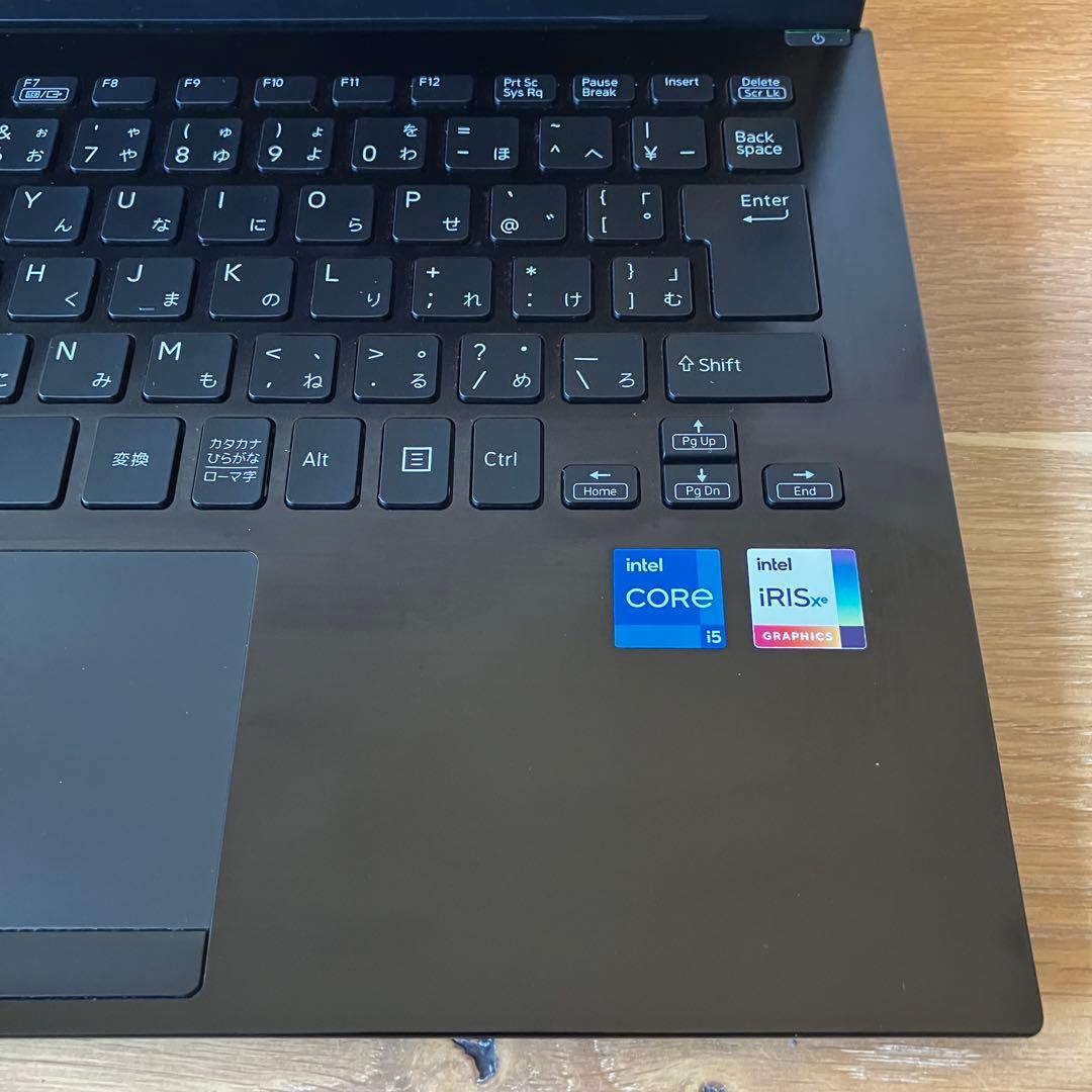 バッテリー良好/16G/VAIO/SSD/Windows11/黒/ノートパソコン